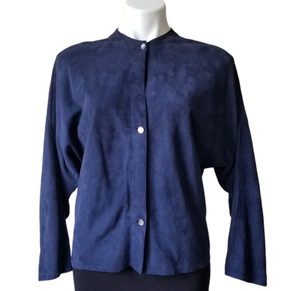 Maxfield Parish Suede Jackets - Size Small - Picture 2 of 10